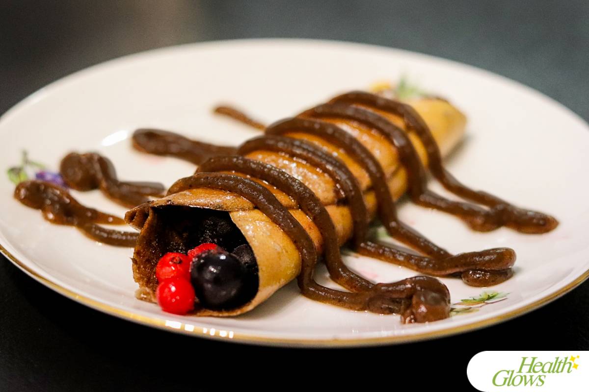 The recipe 'Barry Crapes' from the dehydrator recipe e-book 'Raw yet Warm'.