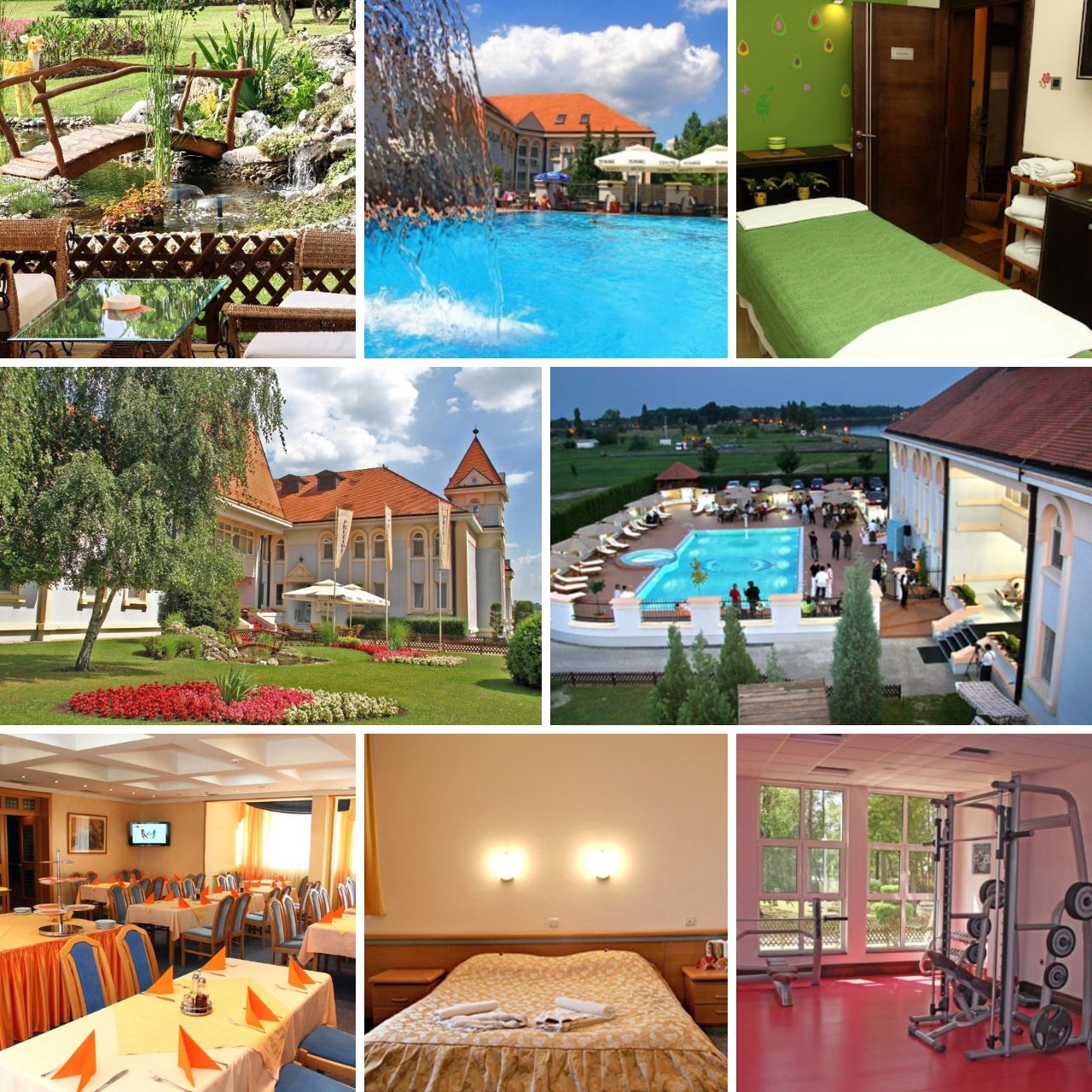 At the Hotel 'Prezident' in Palic, Serbia, you get a wide range of amenities at your disposal: comfortable rooms, friendly staff, indoor pool, outdoor pool, gym, spa centre, a beautifully landscaped park that rests by Lake Palić.