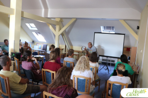 Dr. Douglas Graham teaching raw vegan diet at the 'Serbian Fruit Festival' 2023. 'Serbian Fruit Festival' - a 4-day event at which you get the opportunity to eat a raw vegan diet, exercise and get professional education on a raw diet and natural health.